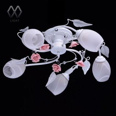 Люстра потолочная MW-Light 422010405 Роса 5x60W E27